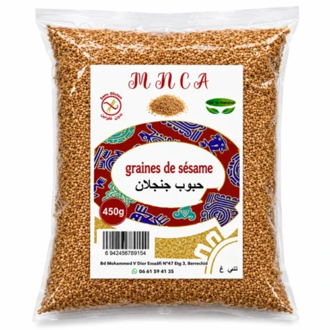 mnca graines de sésame 450g