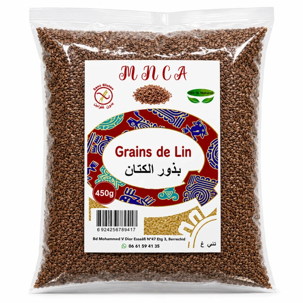 mnca grains de lin 450g
