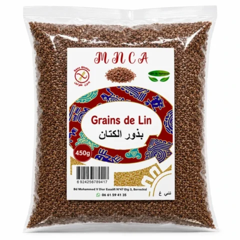 mnca grains de lin 450g