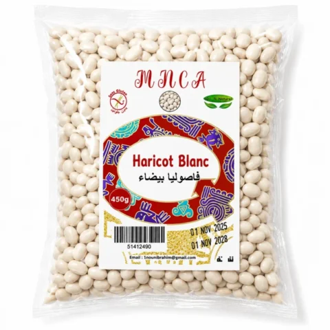 mnca haricot blanc 450g