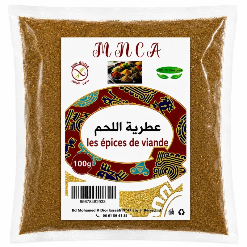 mnca les epices de viande 100g mnca les épices de viande 100g