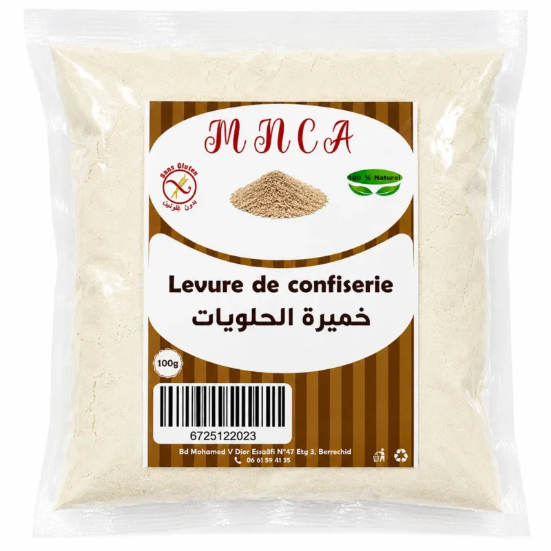 mnca levure de confiserie 100g mnca levure de confiserie 100g