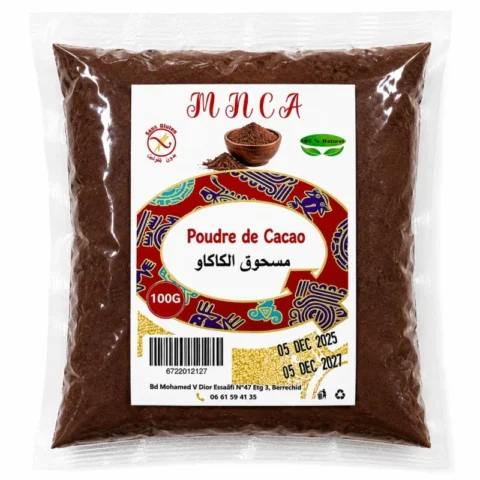 mnca poudre de cacao 100g