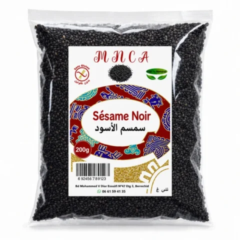 mnca sésame noir 200g