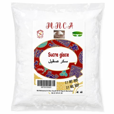 mnca sucre glace 250g