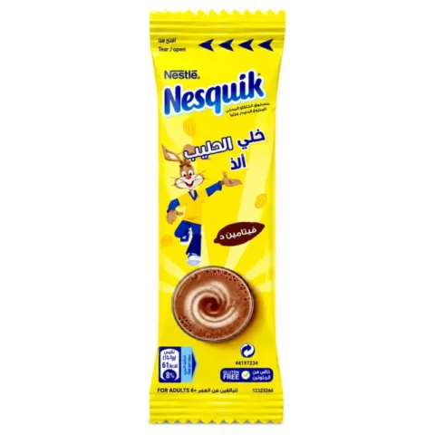 Stick Nestlé Nesquik sans gluten 13.5g préparation chocolatée instantanée
