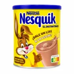 Boîte jaune Nestlé Nesquik El Instantáneo sans gluten 390g