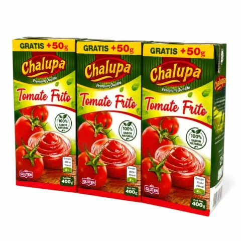 Pack Chalupa Tomate Frito 3x400g sauce tomate premium