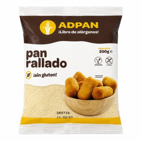 Chapelure ADPAN sans gluten 200 g sur fond blanc