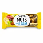 Barre Emco Super Nuts chocolat et banane sans gluten 35g