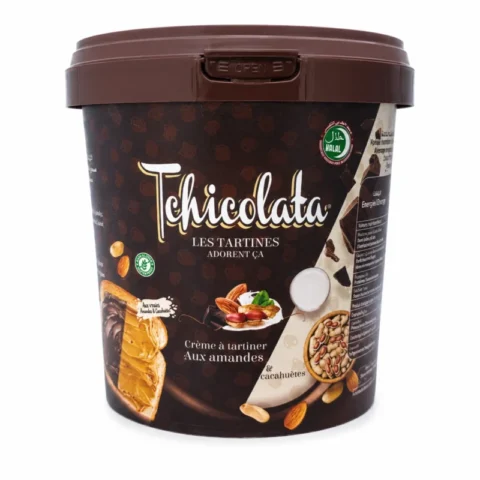 Tchicolata crème à tartiner aux amandes et cacahuètes 900g sans gluten