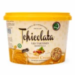 Pot Chicolata Peanut Cream crème de cacahuètes sans gluten 450g sur fond blanc