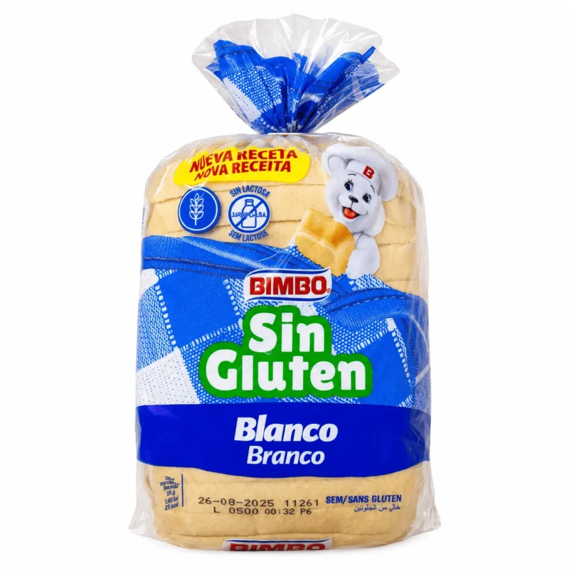 Pain de mie blanc sans gluten Bimbo Pain de mie blanc Bimbo Sin Gluten sans gluten et sans lactose