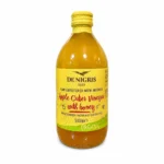 DE NIGRIS vinaigre de cidre de pomme au miel bio sans gluten 500ml