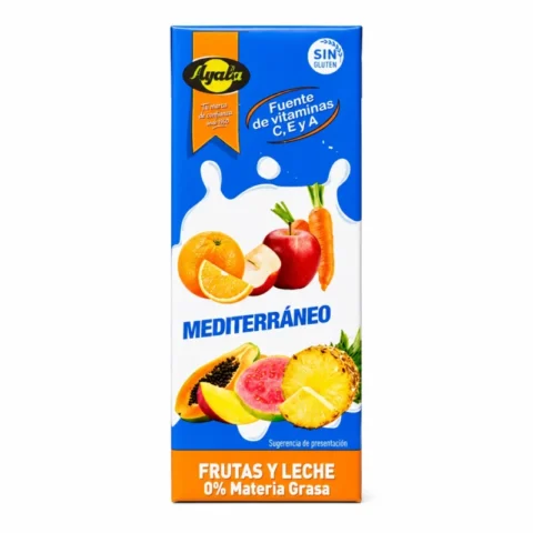 Ayala Méditerráneo fruits et lait sans gluten 200ml
