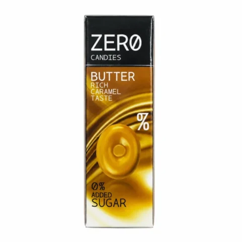 ZERO Candies Butter Caramel 36g bonbons goût caramel au beurre sans sucres ajoutés