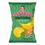 Paquet Risi Onduladas Campesinas goût tomates et herbes 100g sans gluten