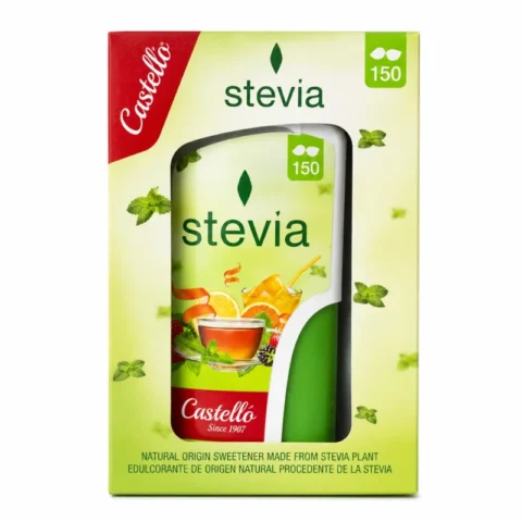 Castelló stevia édulcorant 150 comprimés sans gluten