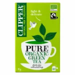Clipper Pure Organic Green Tea bio 40g sachets de thé vert