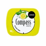 Boîte Compass Mints citron sans sucre vegan 14g