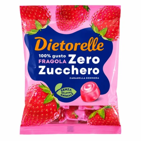 Dietorelle bonbons fraise sans sucre 70g