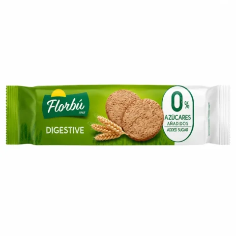 Biscuits Florbú Digestive sans sucre ajouté 150g