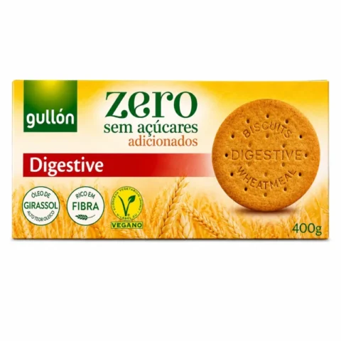 Biscuits Gullón Zero Digestive sans sucres ajoutés 400g
