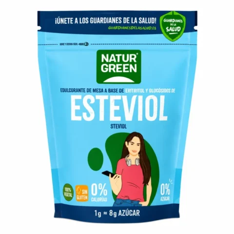Natur Green Esteviol Sans Gluten 500g édulcorant naturel en sachet bleu