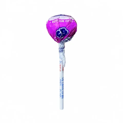 Sucette Fini Fiesta Ice Cream sans gluten avec cœur bubble gum