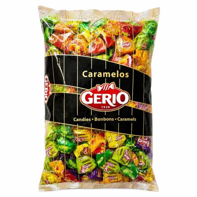 gerio 1kg Sachet Gerio Caramelos bonbons assortis 1 kg sans gluten