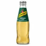 Bouteille Schweppes Ginger Ale 20cl boisson pétillante au gingembre sans gluten