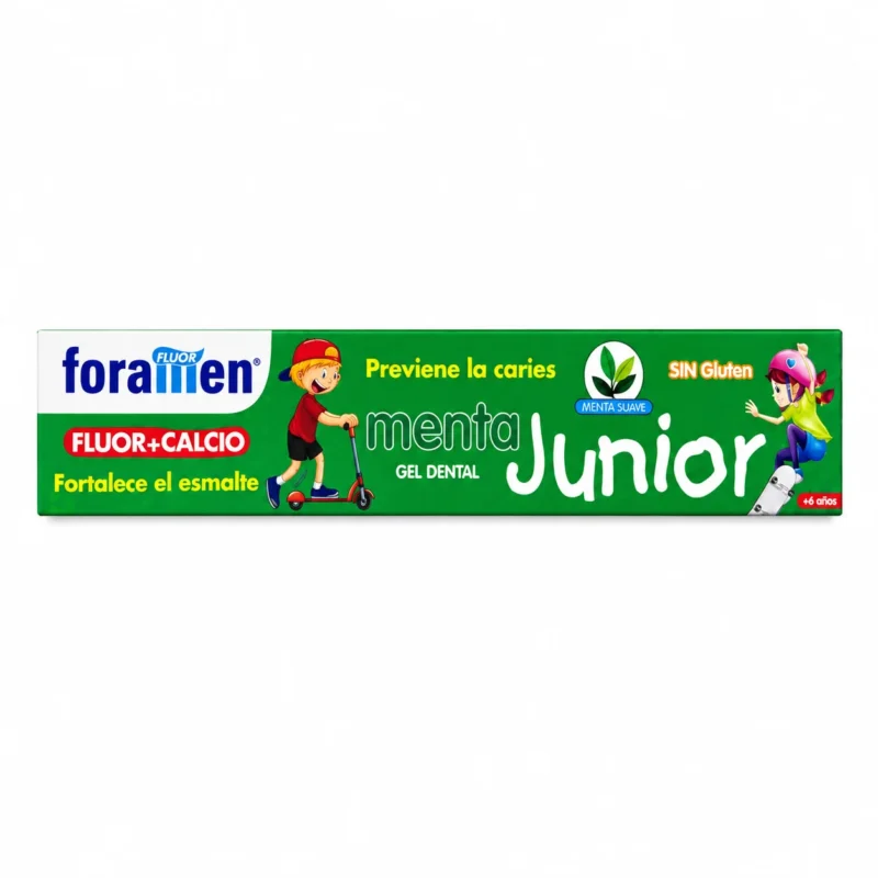 junior vert Dentifrice enfant Foramen Junior menthe 50 ml sans gluten