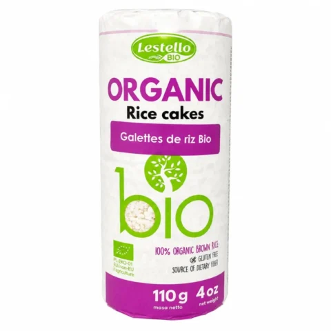 Paquet Lestello Bio galettes de riz bio sans gluten 110g