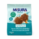 Biscuits Misura Privolat cacao et riz soufflé sans œuf ni lait 120g