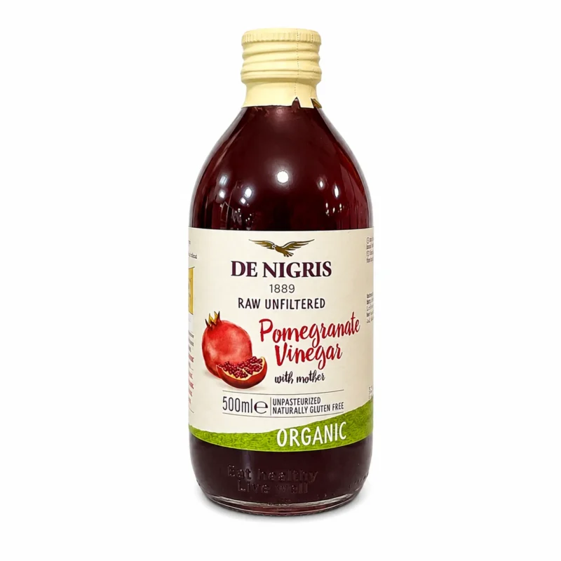 pomegranate vinegar DE NIGRIS vinaigre de grenade bio sans gluten 500ml