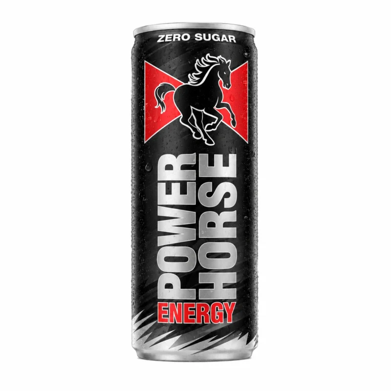 power horse Canette Power Horse Energy Zero Sugar 200ml boisson énergisante sans sucre