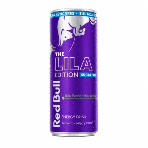 Canette Red Bull The Lila Edition Sugarfree 200ml sans sucre saveur pomelo