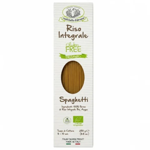 Spaghetti Rustichella d’Abruzzo au riz intégral bio sans gluten 250g