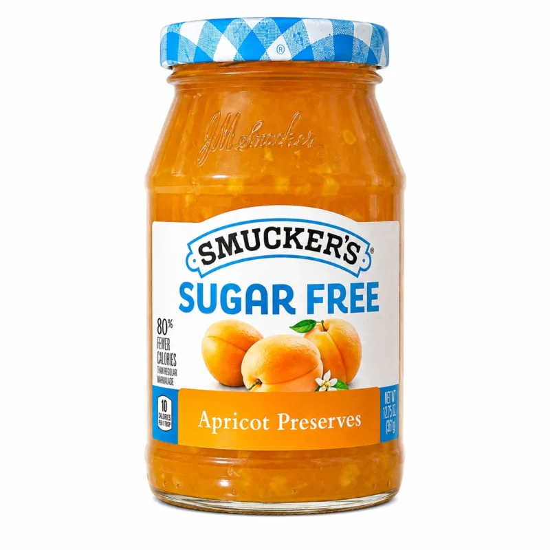 smuckers apricot Pot de confiture abricots Smucker’s sans sucre 361g