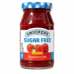 Pot de confiture fraises Smucker’s sans sucre 361g