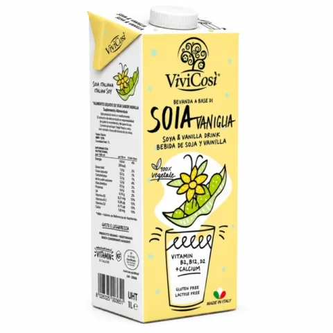 ViviCosi boisson soja vanille sans gluten 1L