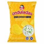 Paquet Risi Onduladas Sour Cream Onion 100g chips sans gluten