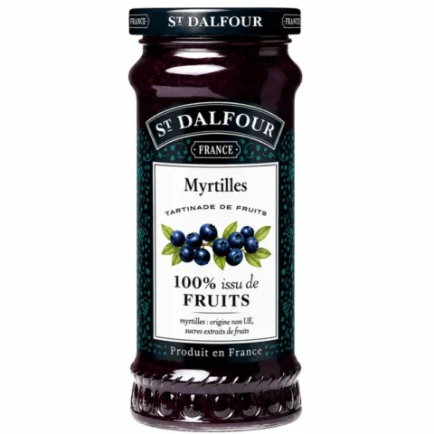 Pot de tartinade de myrtilles ST DALFOUR 284g