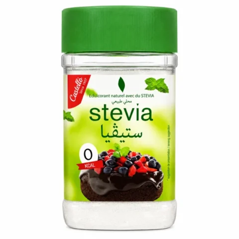 Pot Castello Stevia édulcorant naturel en poudre 300g