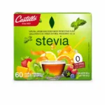 Boîte Castello Stevia édulcorant naturel 60g avec sachets individuels