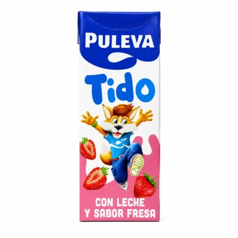 Puleva Tido boisson au lait saveur fraise 200ml