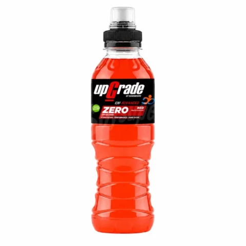 Upgrade Red Zero boisson isotonique sans sucre 50cl hydratation sport goût fruits rouges