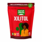 Natur Green Xilitol Sans Gluten 500g édulcorant végétal en sachet rouge