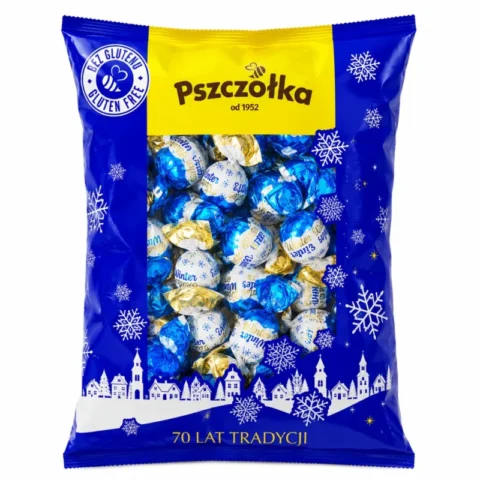 Sachet Pszczółka Winter bonbons saveur chocolate brownie 1 kg sans gluten