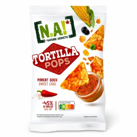 N.A! Tortilla Pops Piment Doux Sans Gluten 80g
